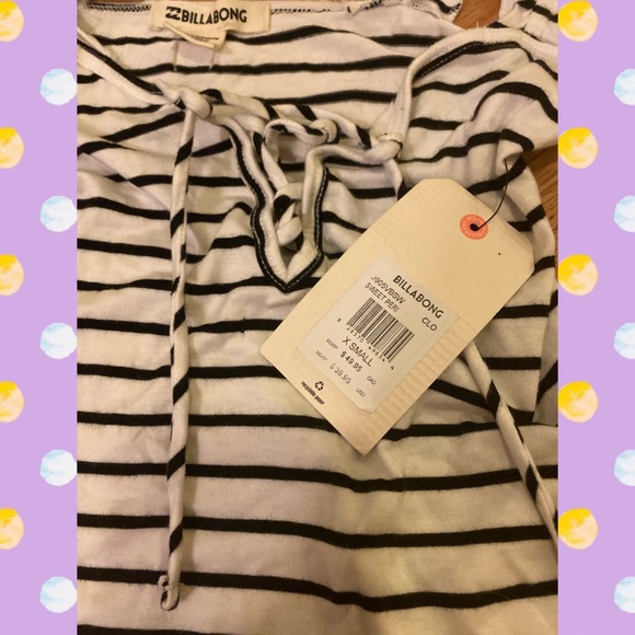 NWT Billabong Cropped Tank XS - Picture 4 of 5